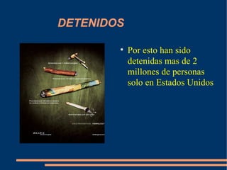 DETENIDOS Por esto han sido detenidas mas de 2 millones de personas solo en Estados Unidos   