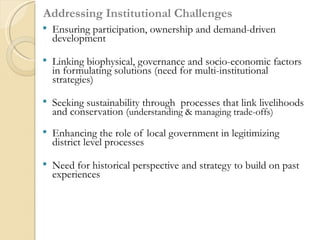 Joseph Tanui: Grassroots participation in land regeneration through the Landcare approach #BeatingFamine