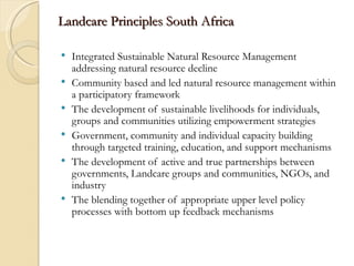 Joseph Tanui: Grassroots participation in land regeneration through the Landcare approach #BeatingFamine