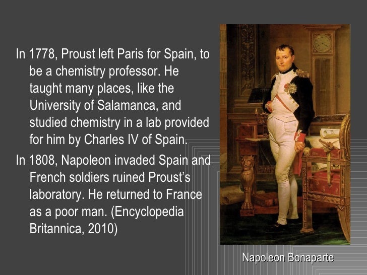 joseph louis proust project