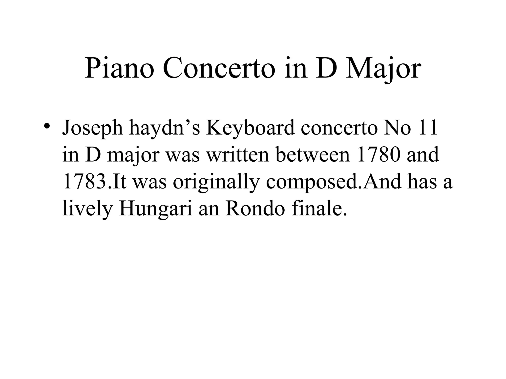 Joseph haydn | PPT