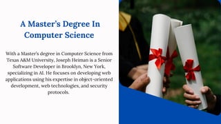 Joseph Heiman - A Senior Software Developer | PDF