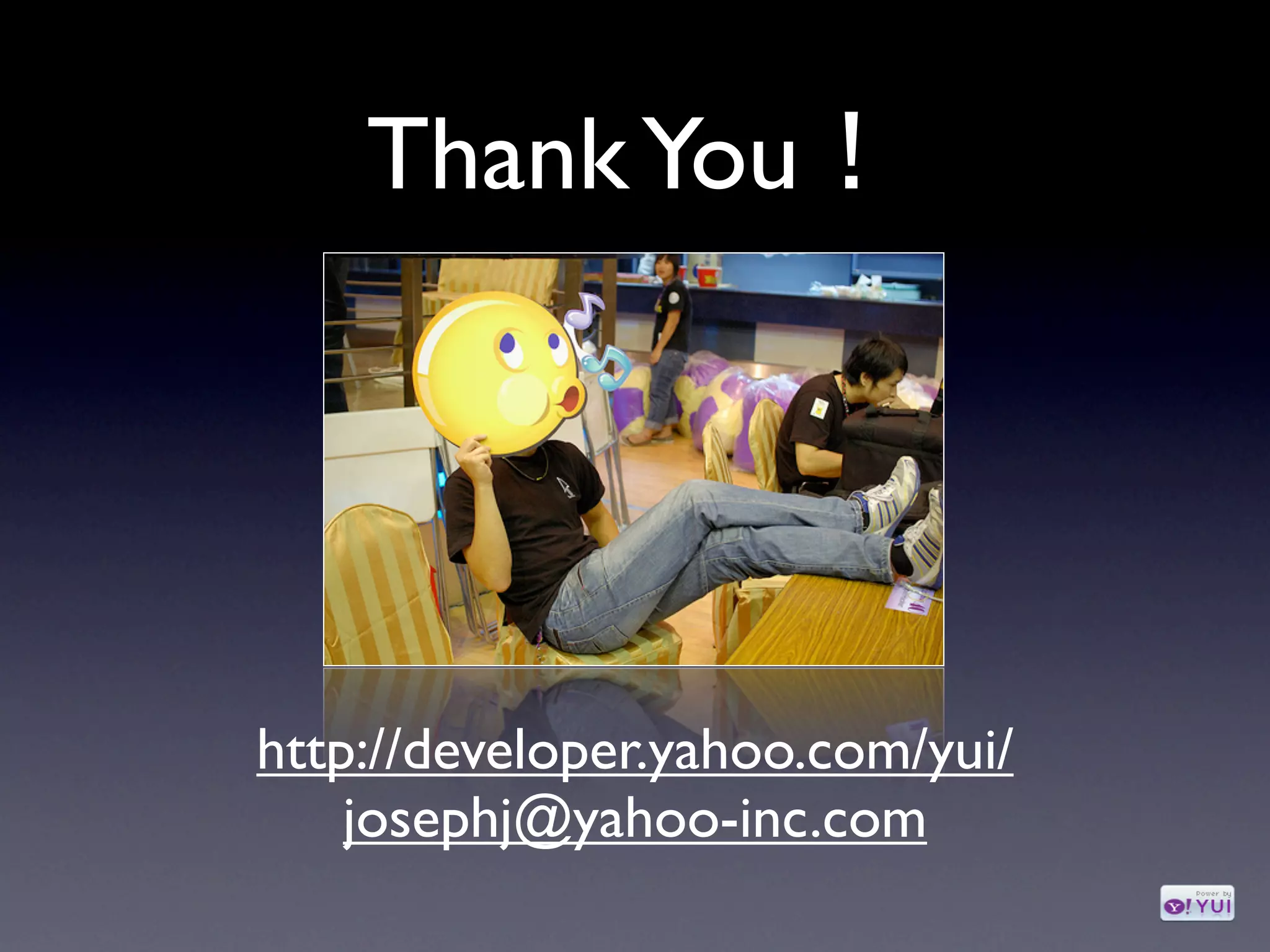 The YUI Library (Yahoo! Course @NCU)