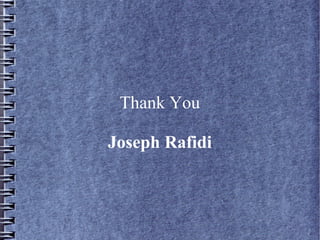 Joseph Rafidi - A Prominent Figure In Youngstown, Ohio | PPT