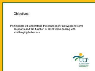Positive Behavior Support | PPT
