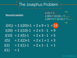 Josephus problem | PPTX