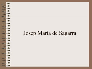 Josep Maria de Sagarra 