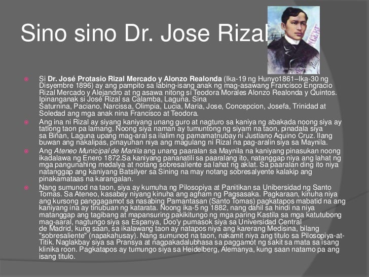 Jose rizal