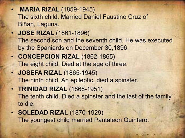 Jose Rizal's childhood | PPTX