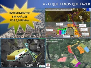 REFERÊNCIA EM MOVIMENTAÇÃO         3 - O QUE QUEREMOS SER                 2011                2014                 2019                  2024            103,0             121,3            168,3              229,7
