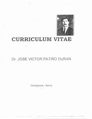 Jose victor patiño duran -  curriculum