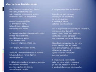 1921 – Publica a colectânea de poemas ‘Longe’