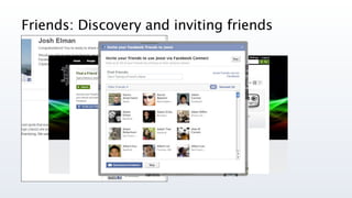 Friends: Discovery and inviting friends
 