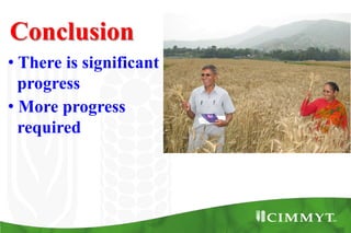 Conclusion
• There is significant
progress
• More progress
required
 