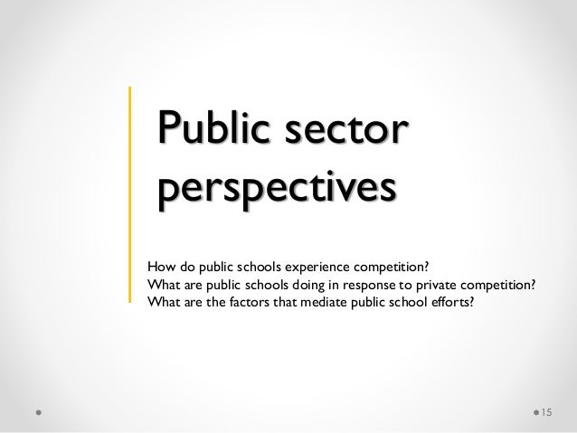 Debate: How does private schooling growth affect the public system and educational equity? Slide 15