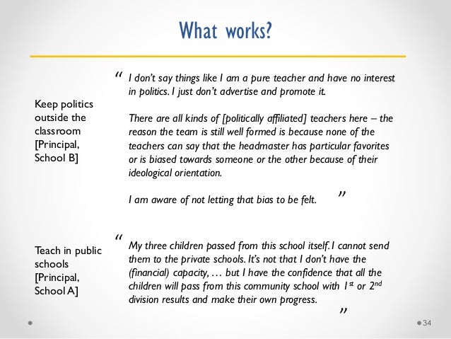 Debate: How does private schooling growth affect the public system and educational equity? Slide 34