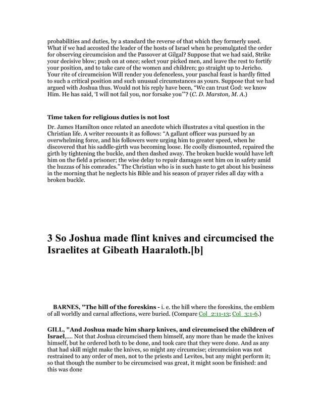 JOSHUA 1 5 COMMENTARY visual data 8