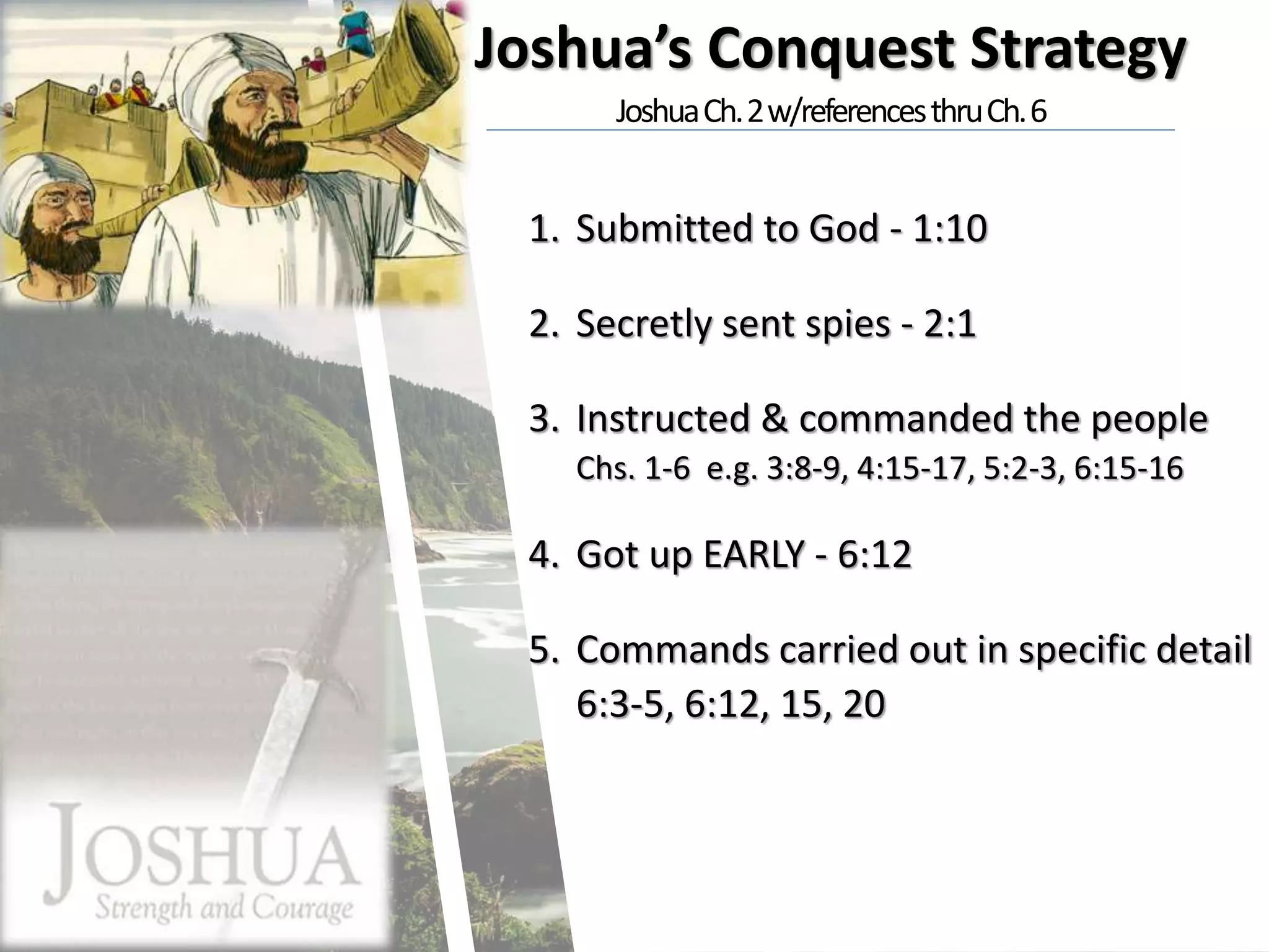 JOSHUA CHAPTER 1 6 SUMMARY visual data 4