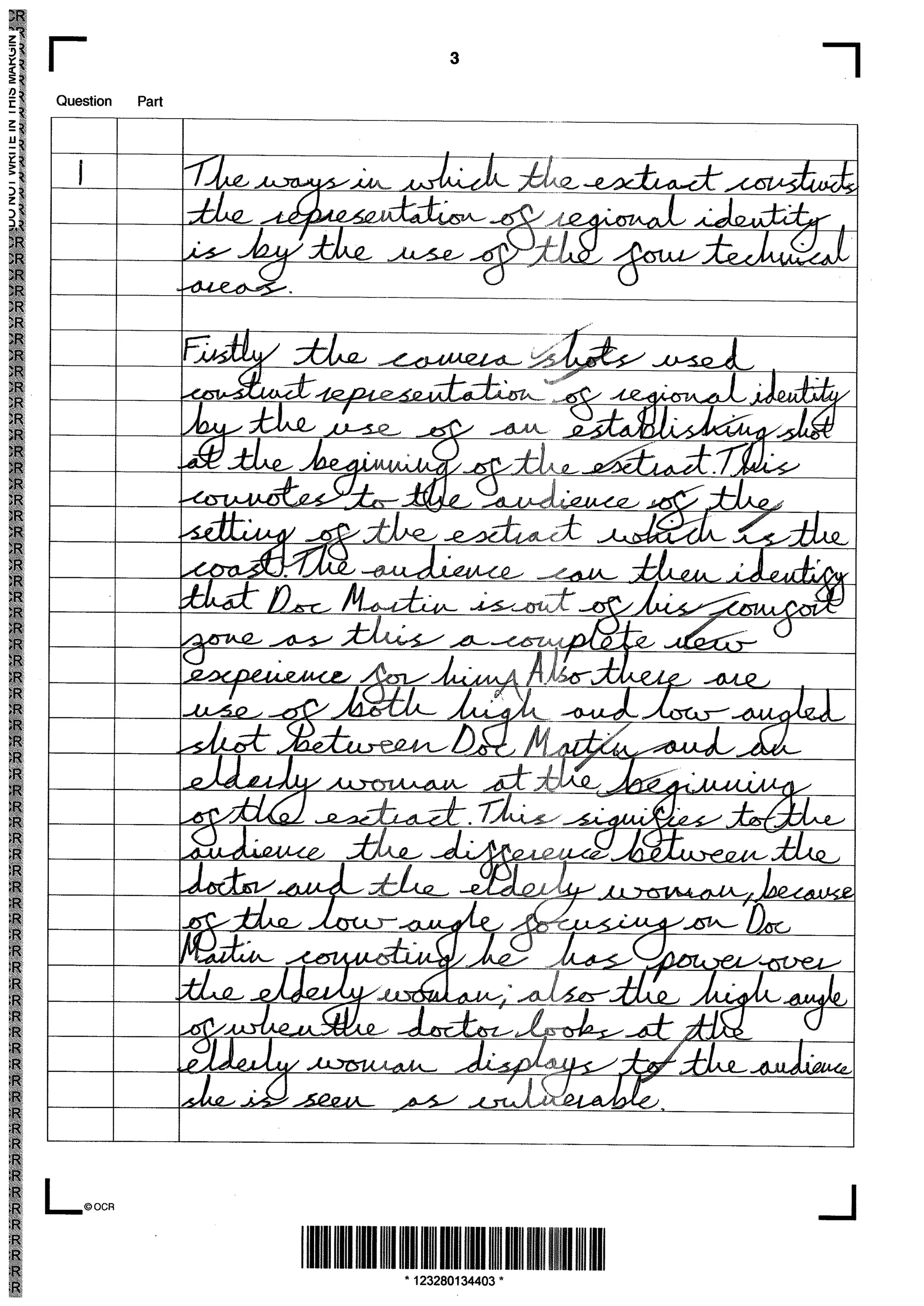 'B' Grade - Unit G322 - Summer 2013