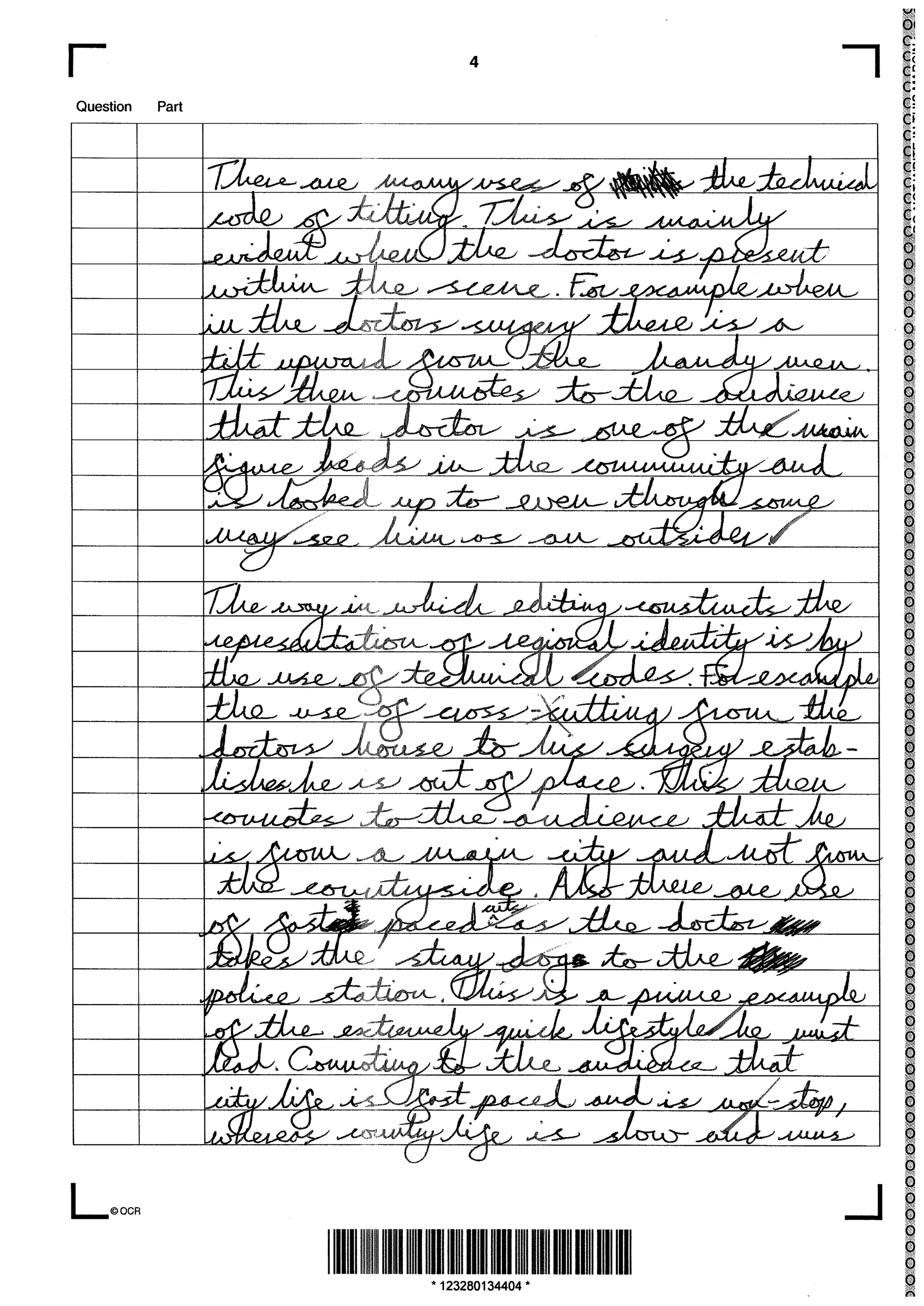 'B' Grade - Unit G322 - Summer 2013