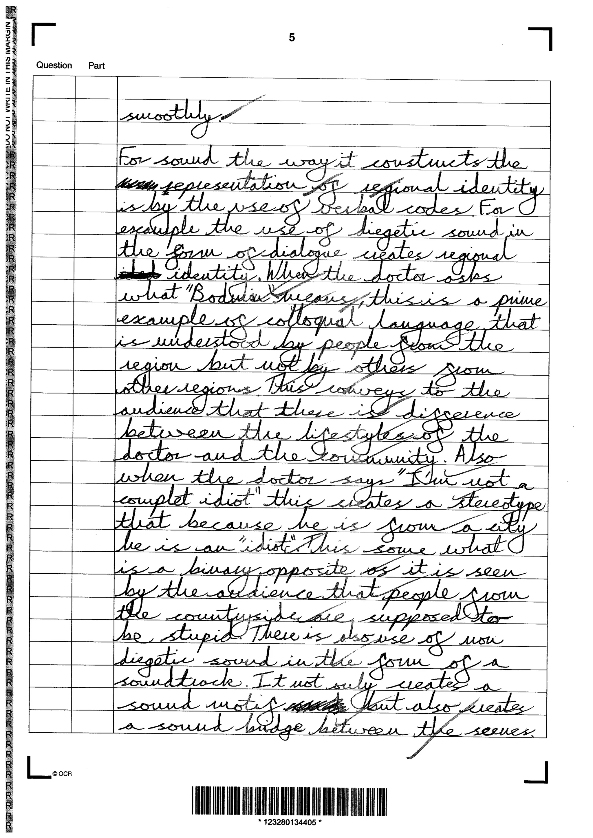 'B' Grade - Unit G322 - Summer 2013