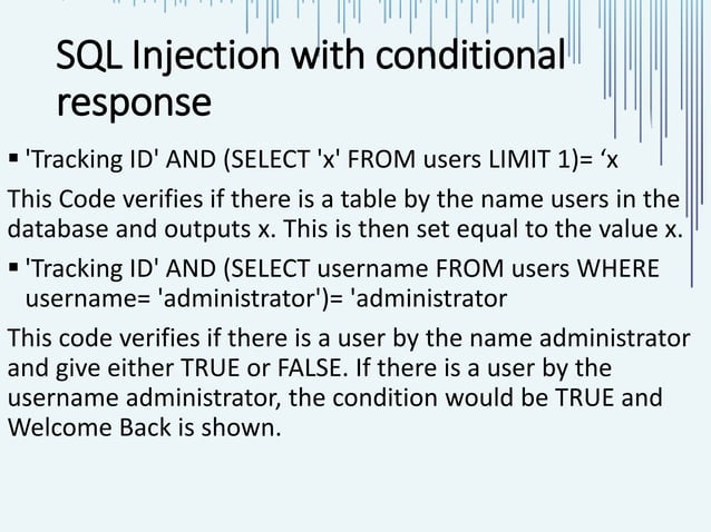 Ethical Hacking Project: SQL Injection Vulnerability Analysis.pptx
