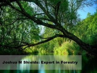 Joshua M Shields: Expert in Forestry
 