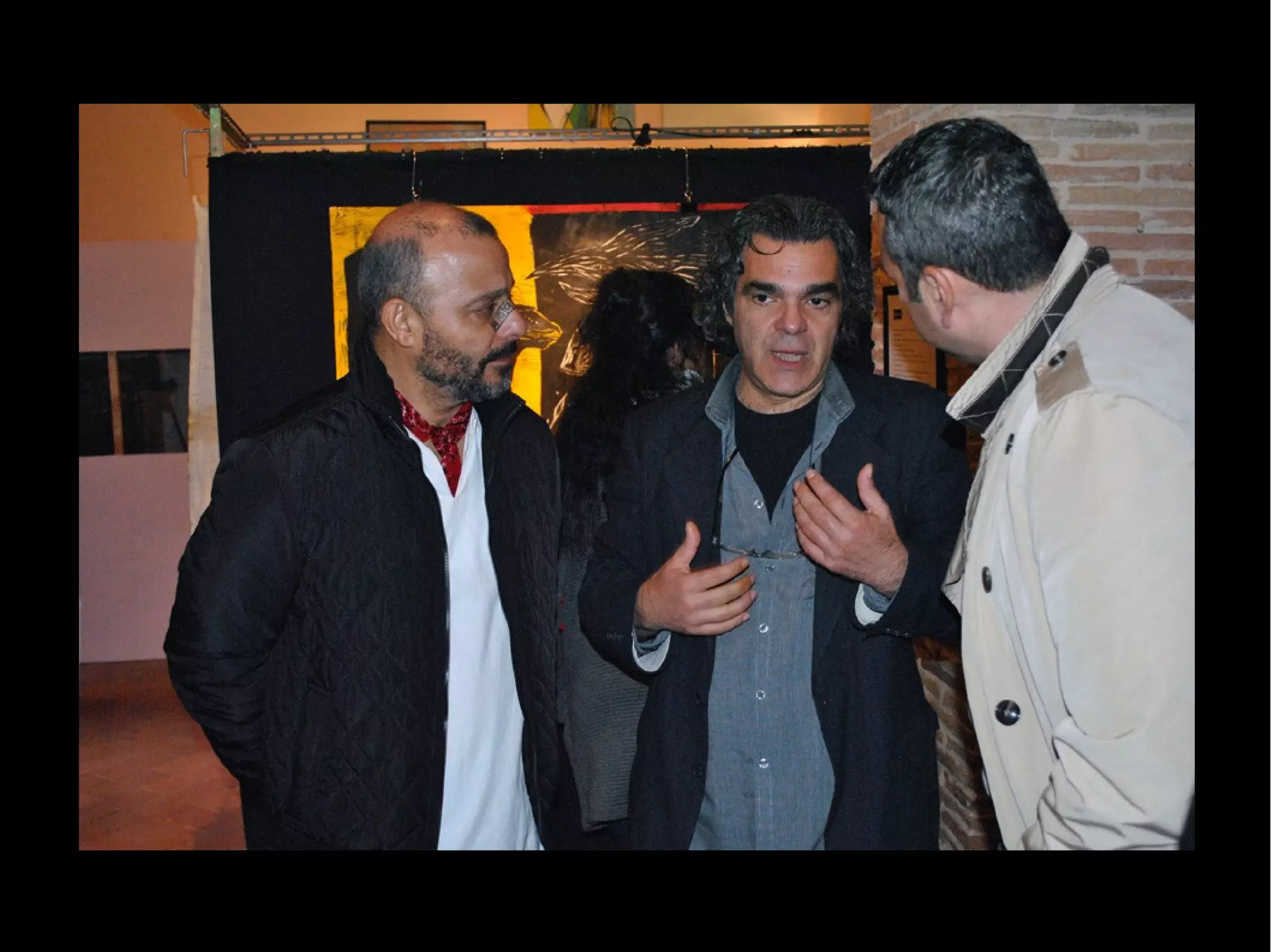 José Hugo Sanchez at the MIDAC Museum