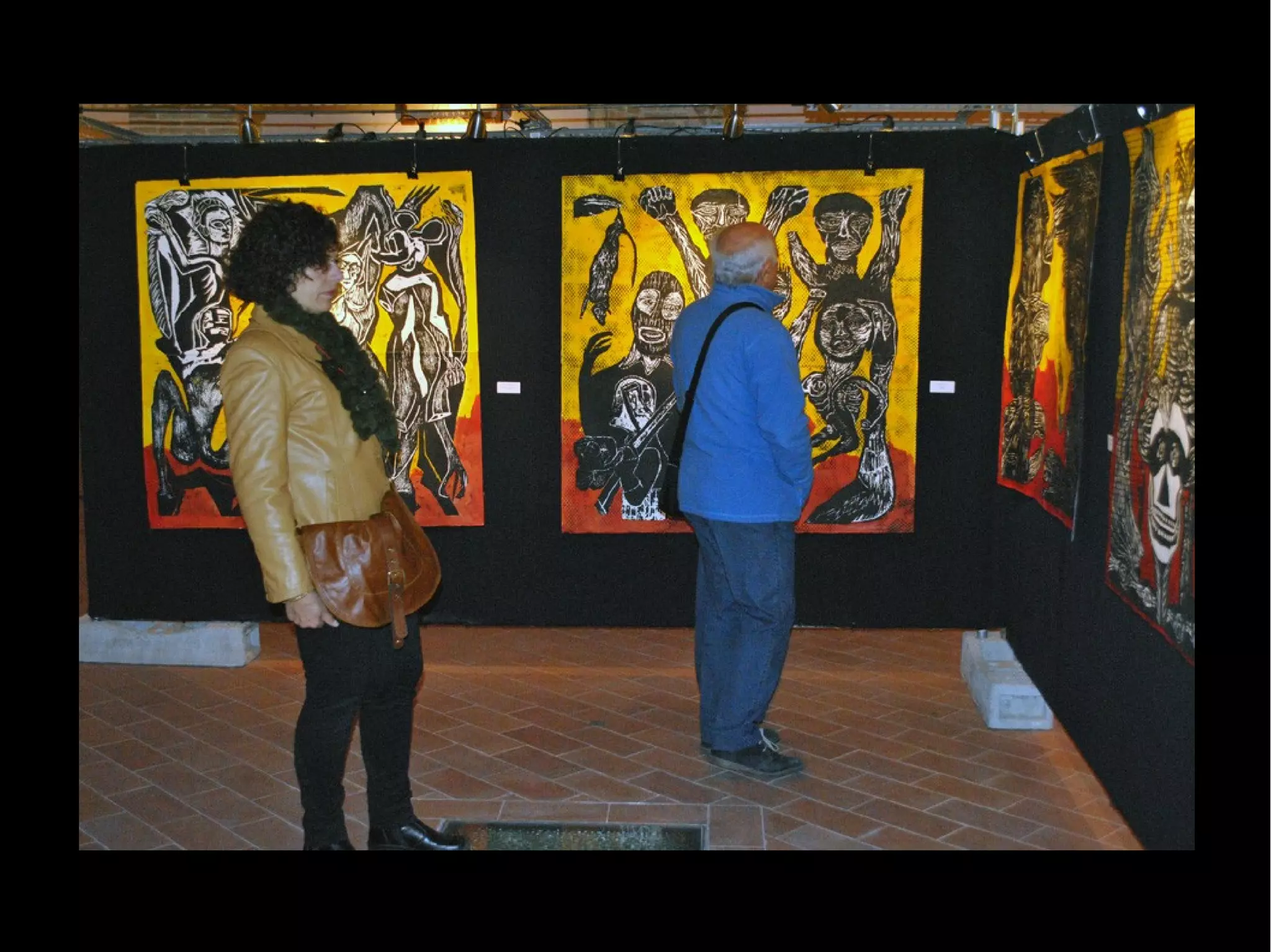 José Hugo Sanchez at the MIDAC Museum