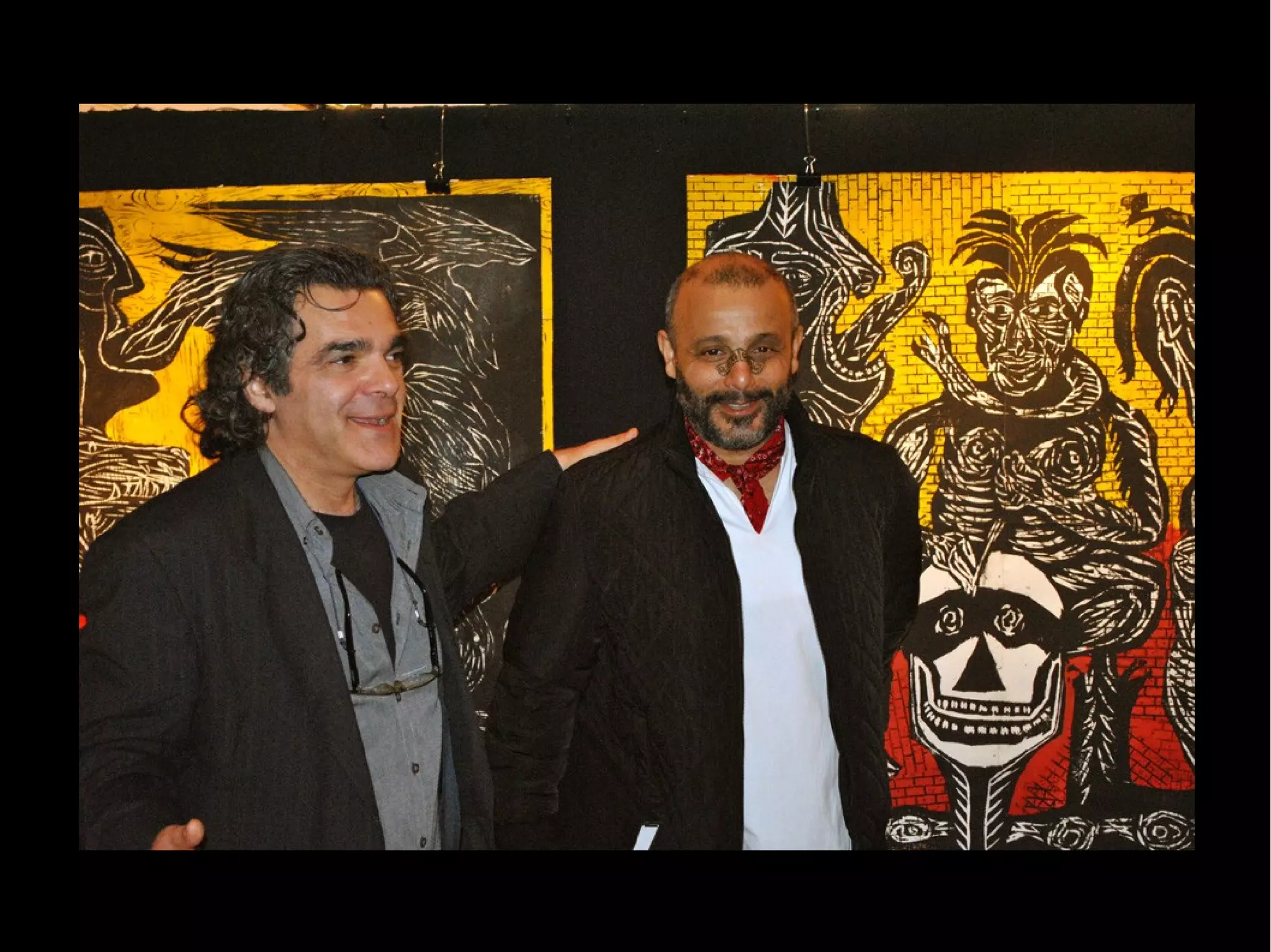 José Hugo Sanchez at the MIDAC Museum