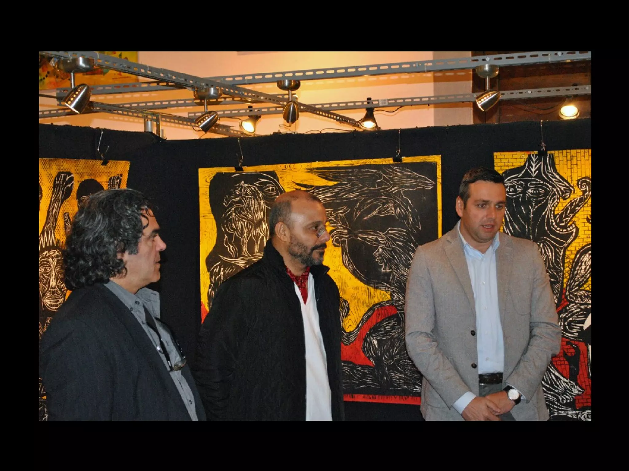 José Hugo Sanchez at the MIDAC Museum