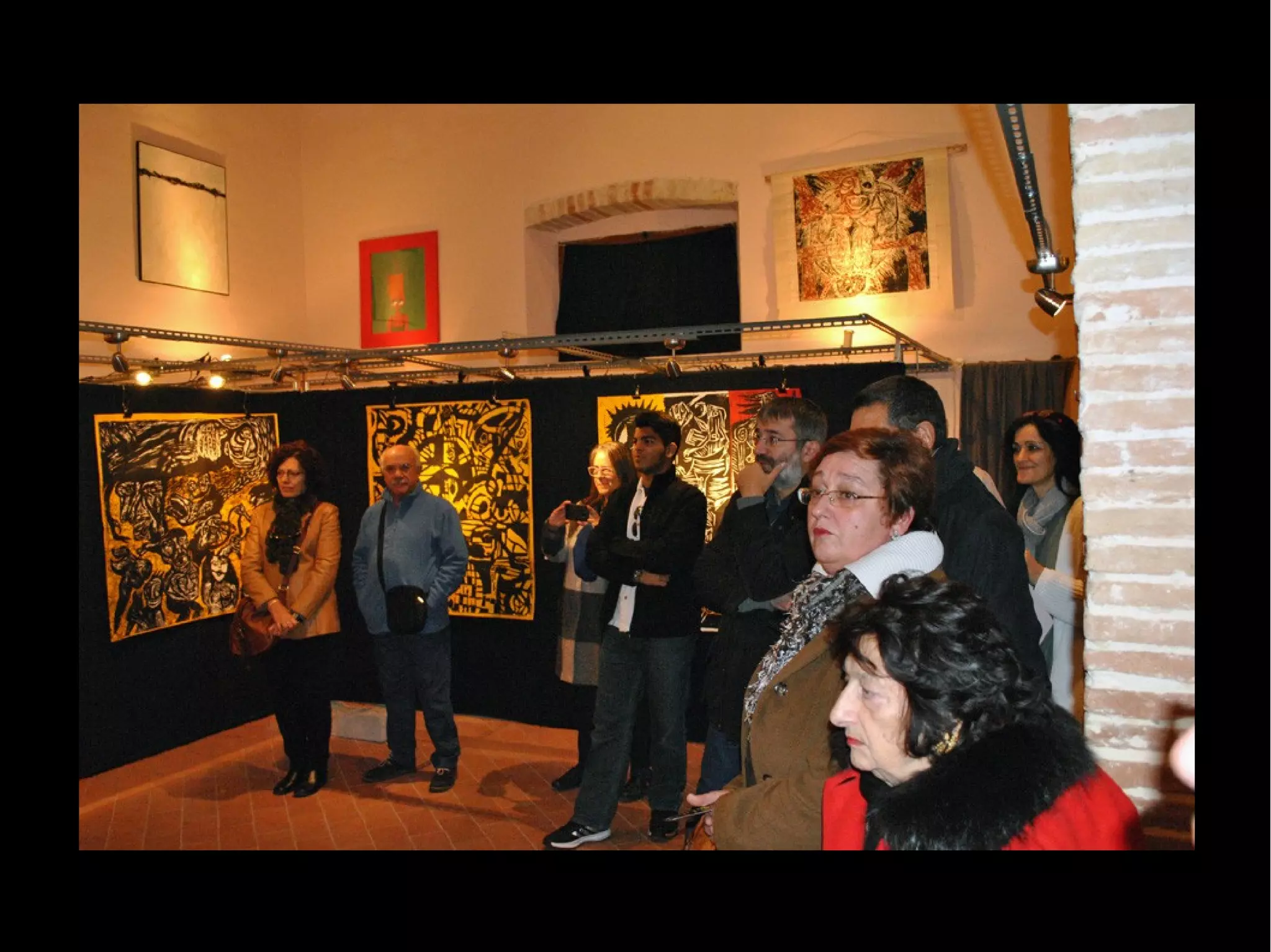 José Hugo Sanchez at the MIDAC Museum