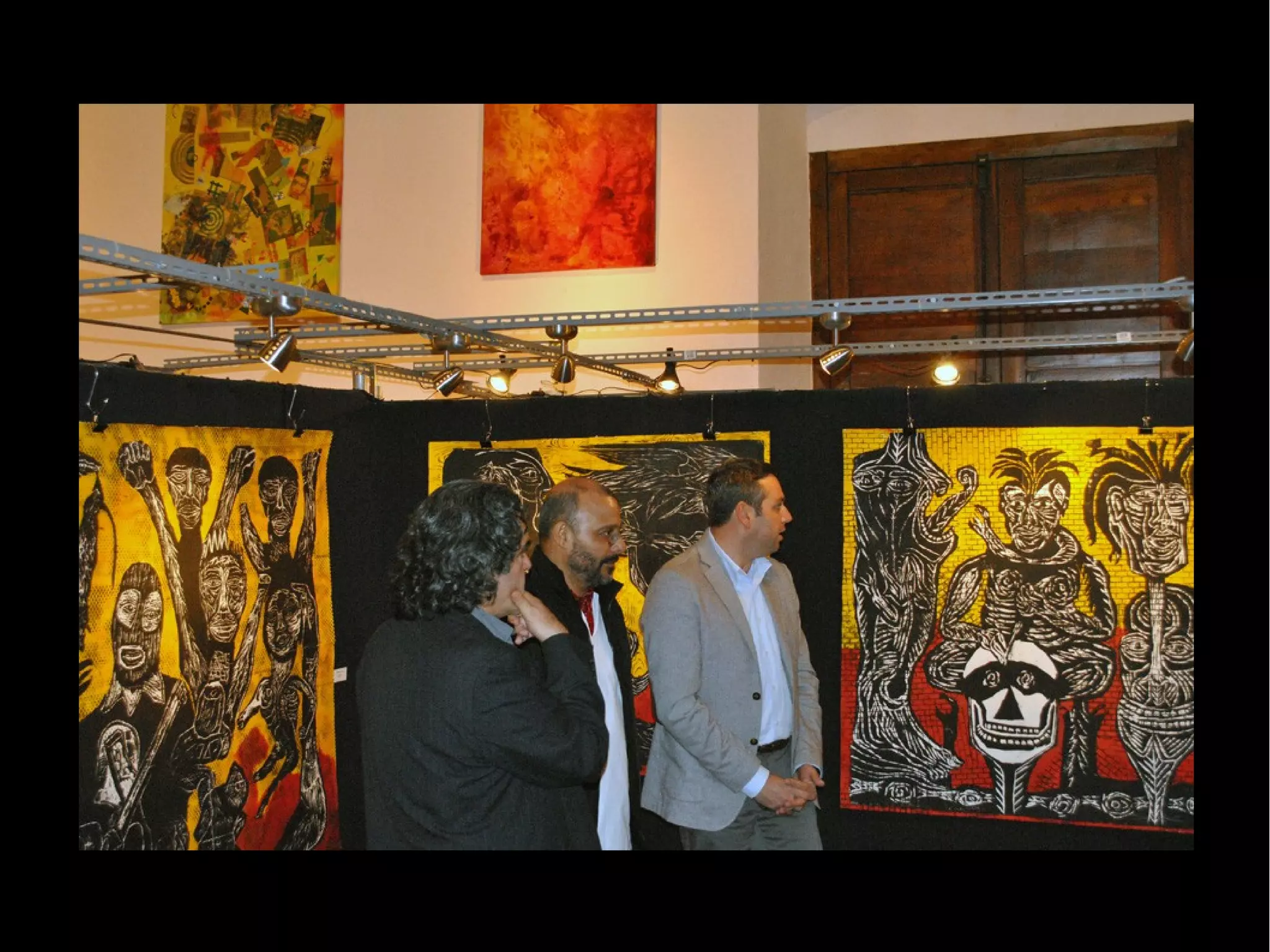 José Hugo Sanchez at the MIDAC Museum