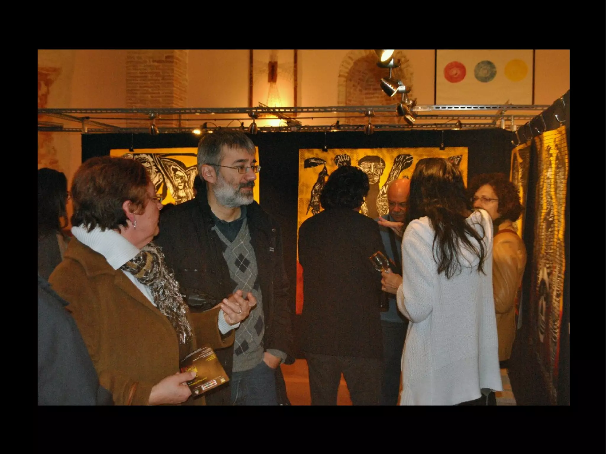 José Hugo Sanchez at the MIDAC Museum