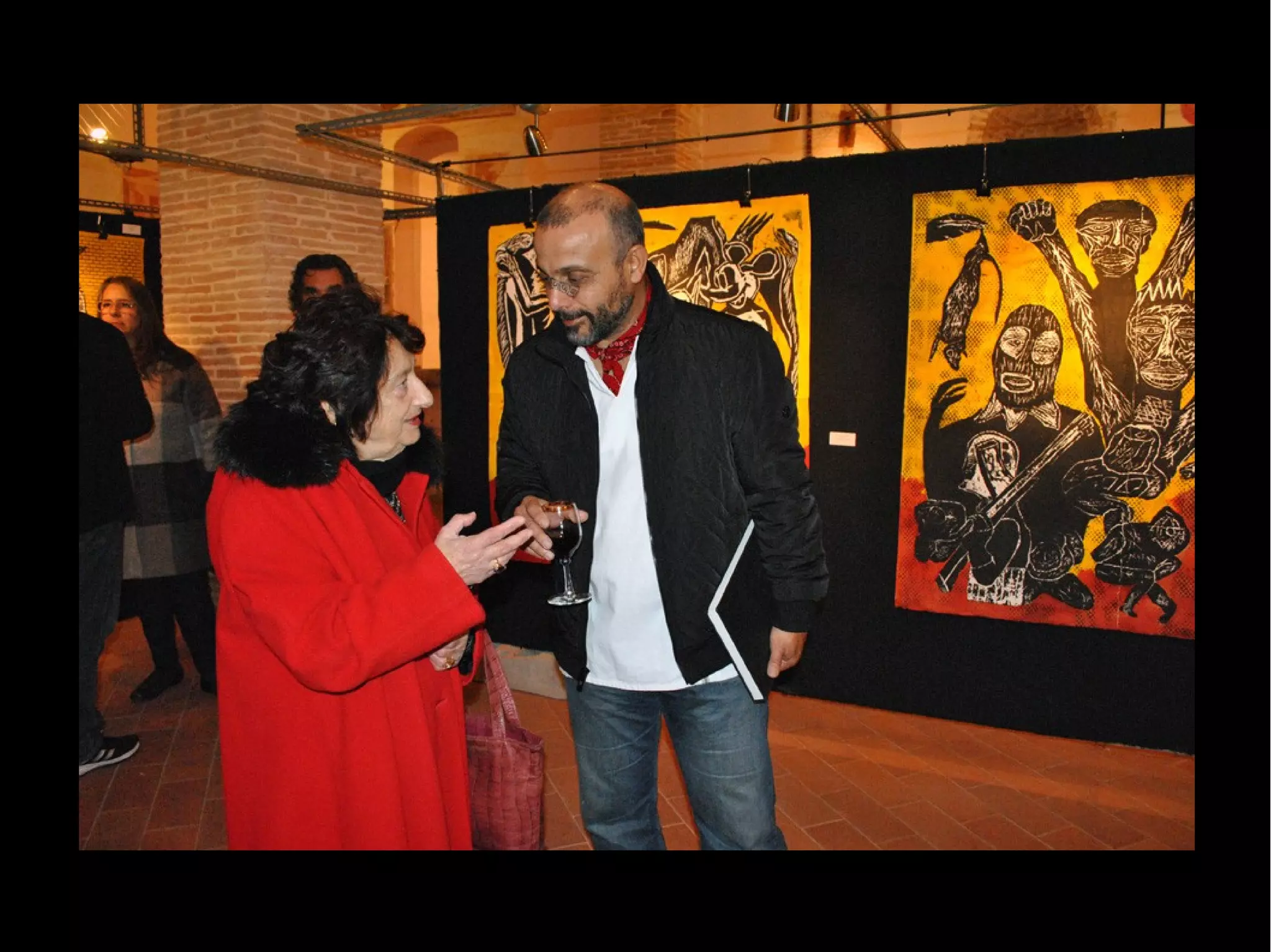 José Hugo Sanchez at the MIDAC Museum