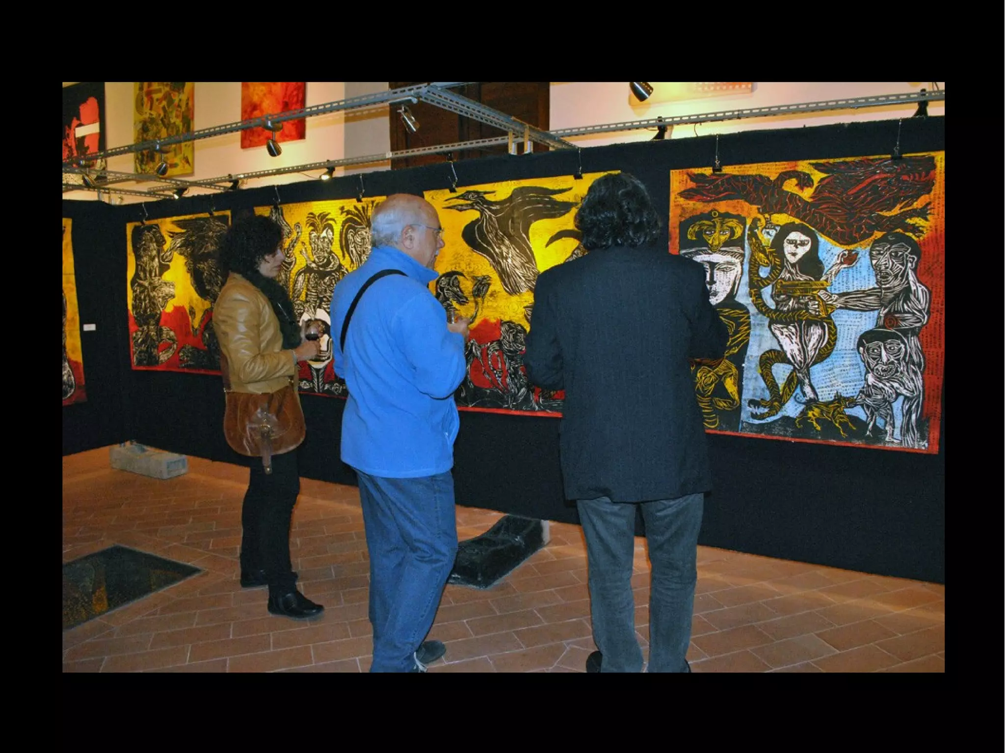 José Hugo Sanchez at the MIDAC Museum