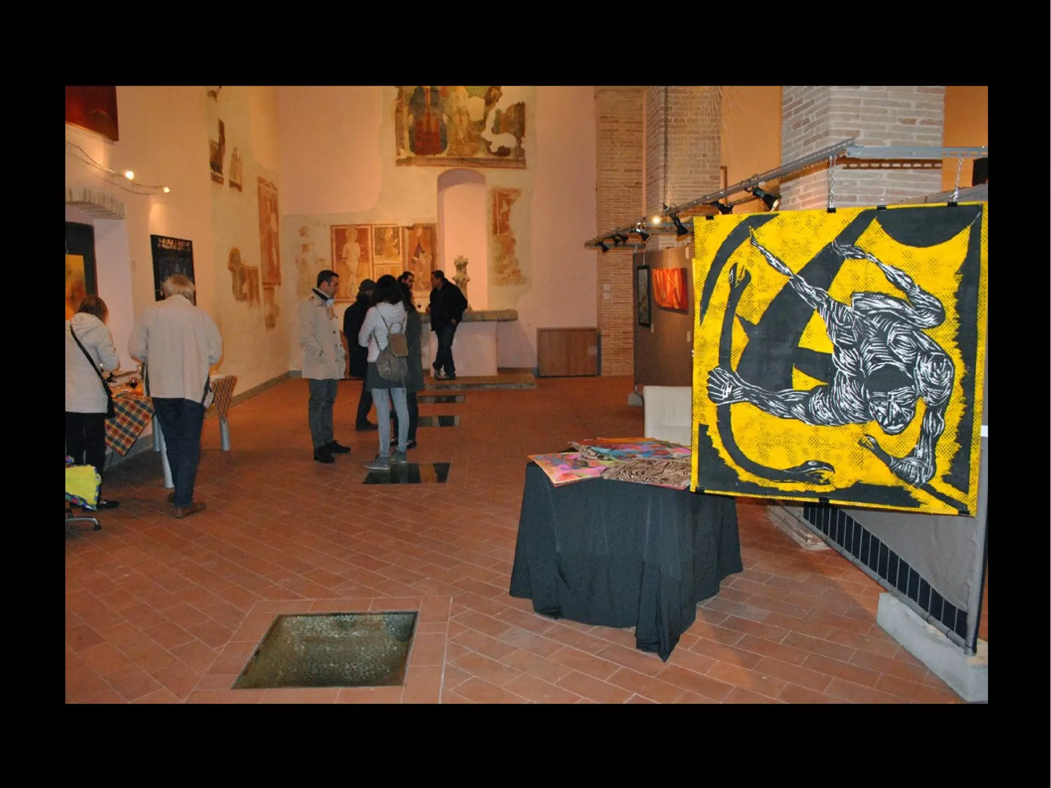 José Hugo Sanchez at the MIDAC Museum