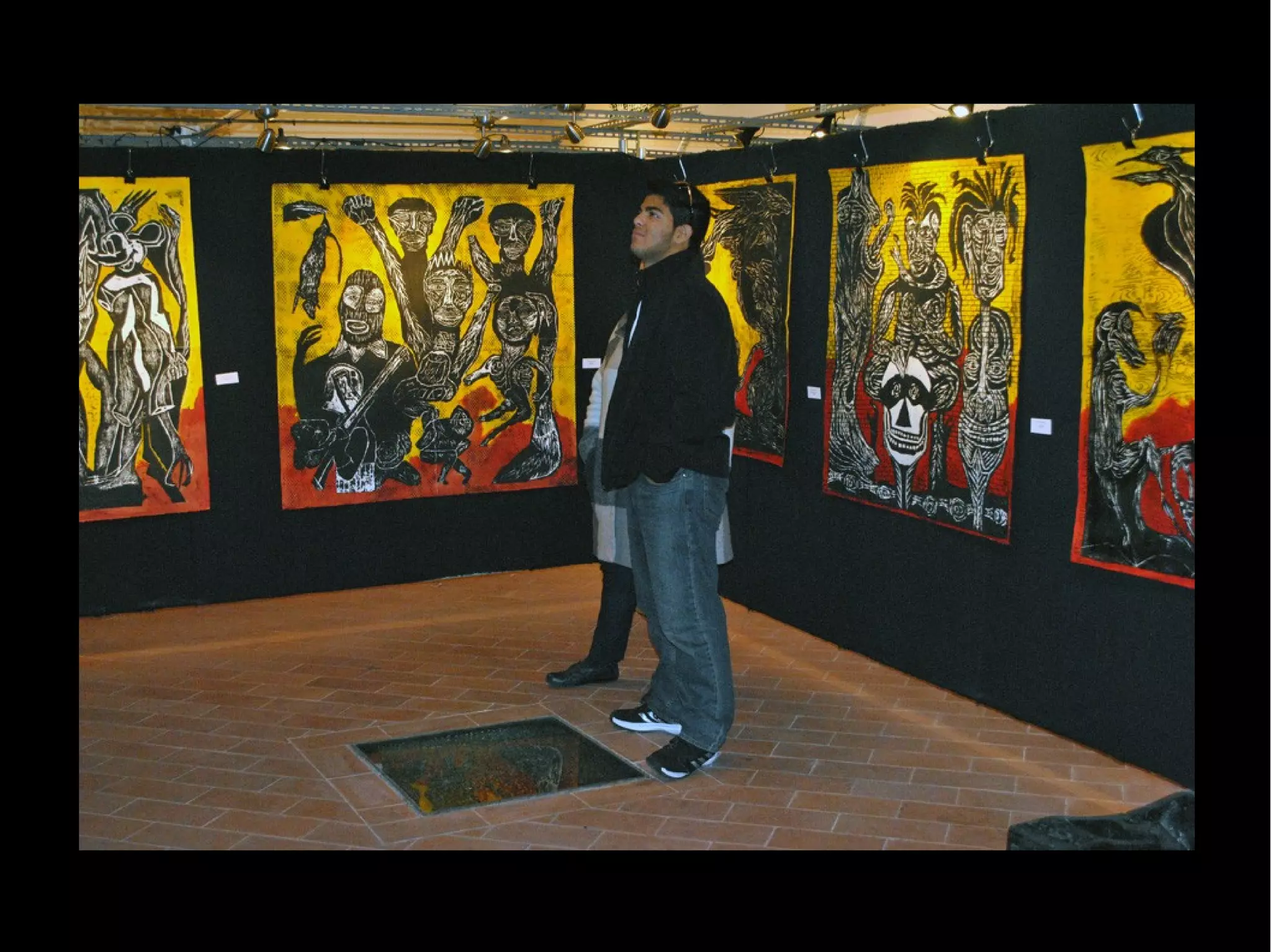 José Hugo Sanchez at the MIDAC Museum