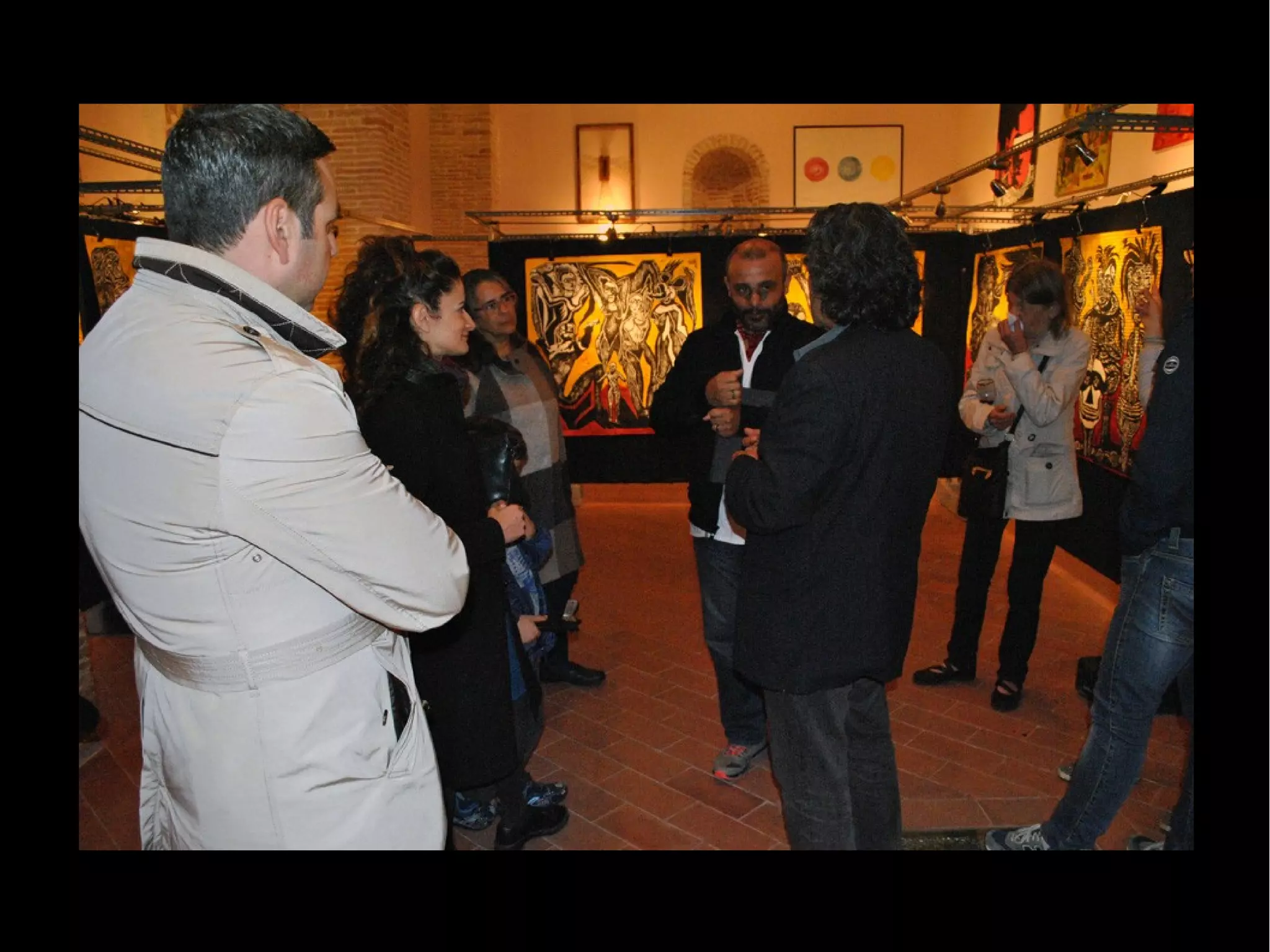 José Hugo Sanchez at the MIDAC Museum