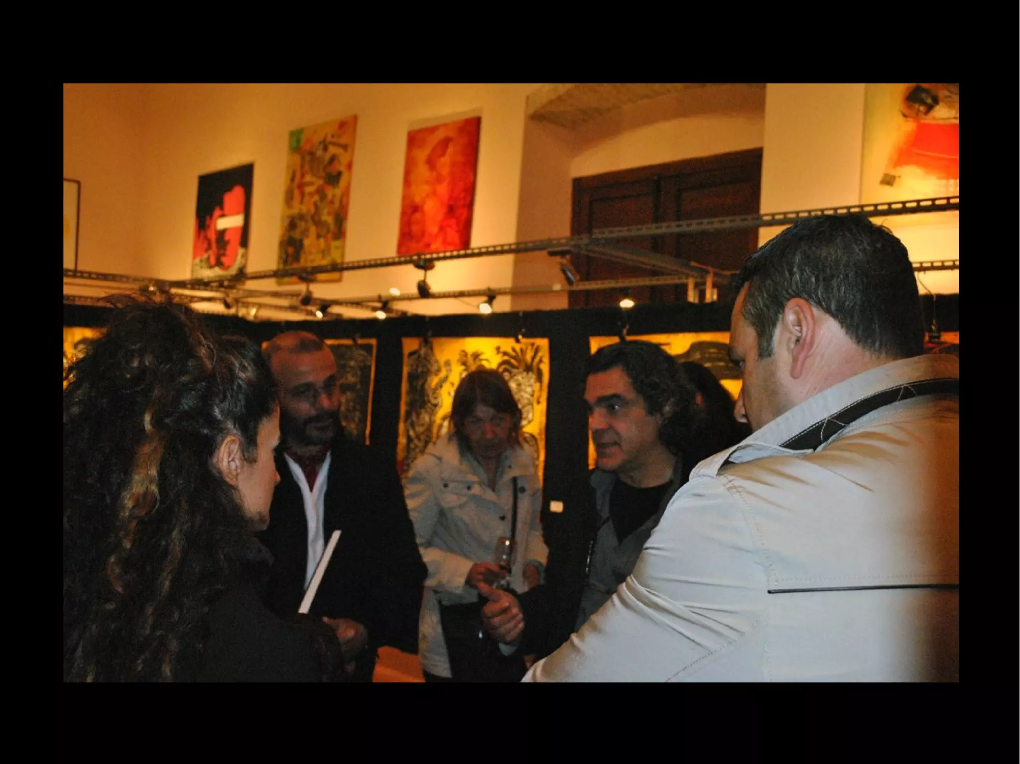 José Hugo Sanchez at the MIDAC Museum