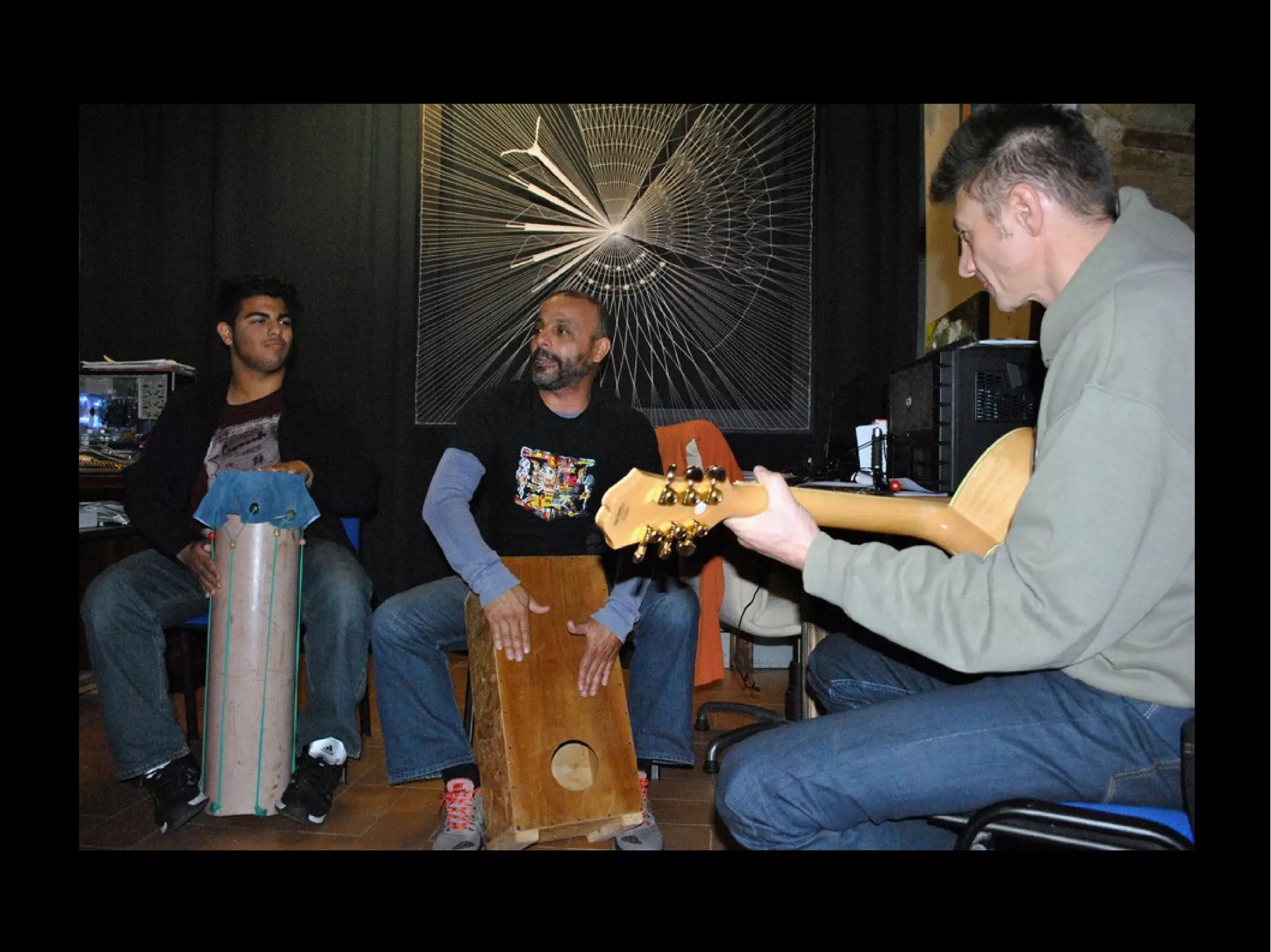 José Hugo Sanchez at the MIDAC Museum