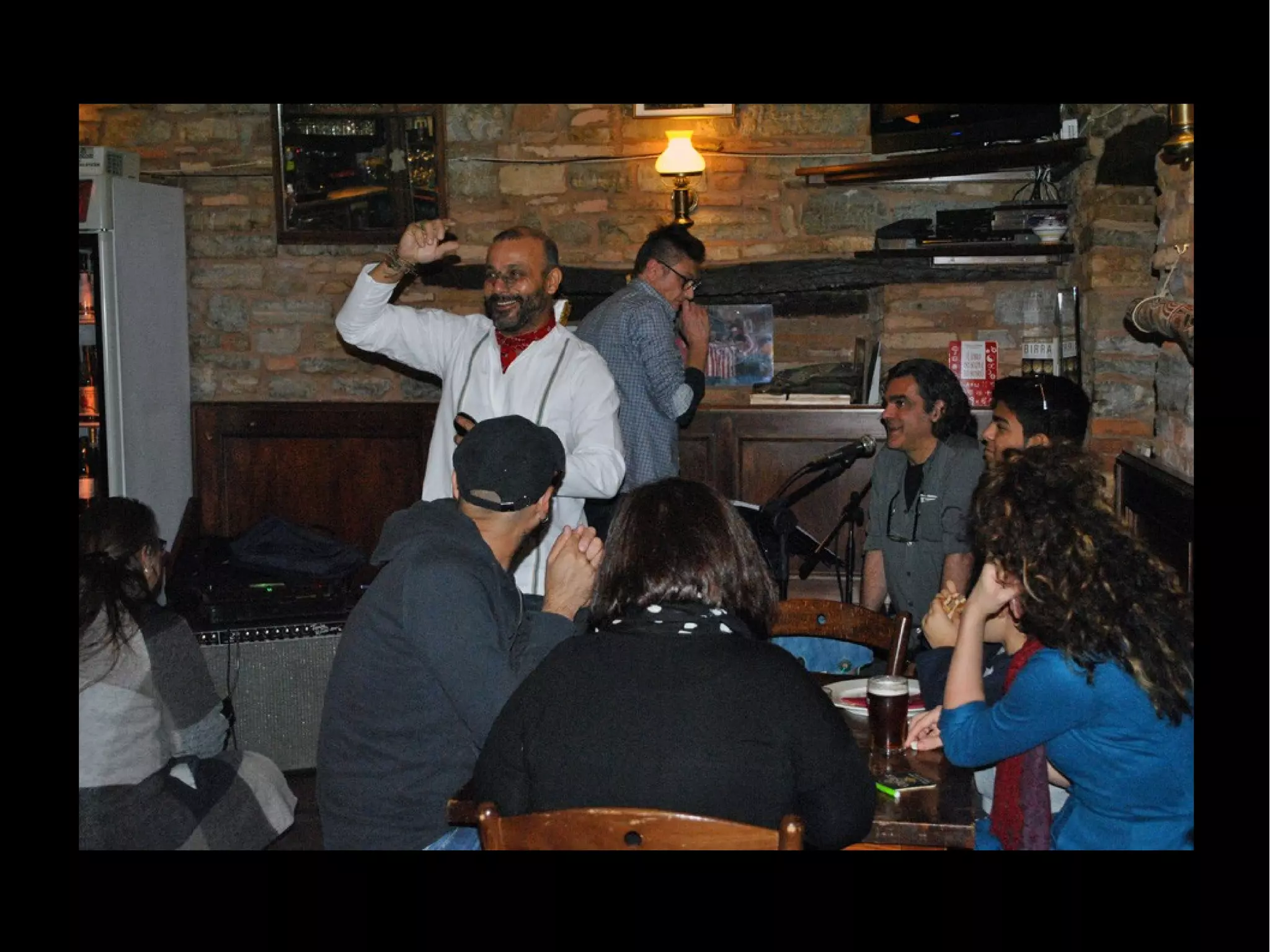 José Hugo Sanchez at the MIDAC Museum