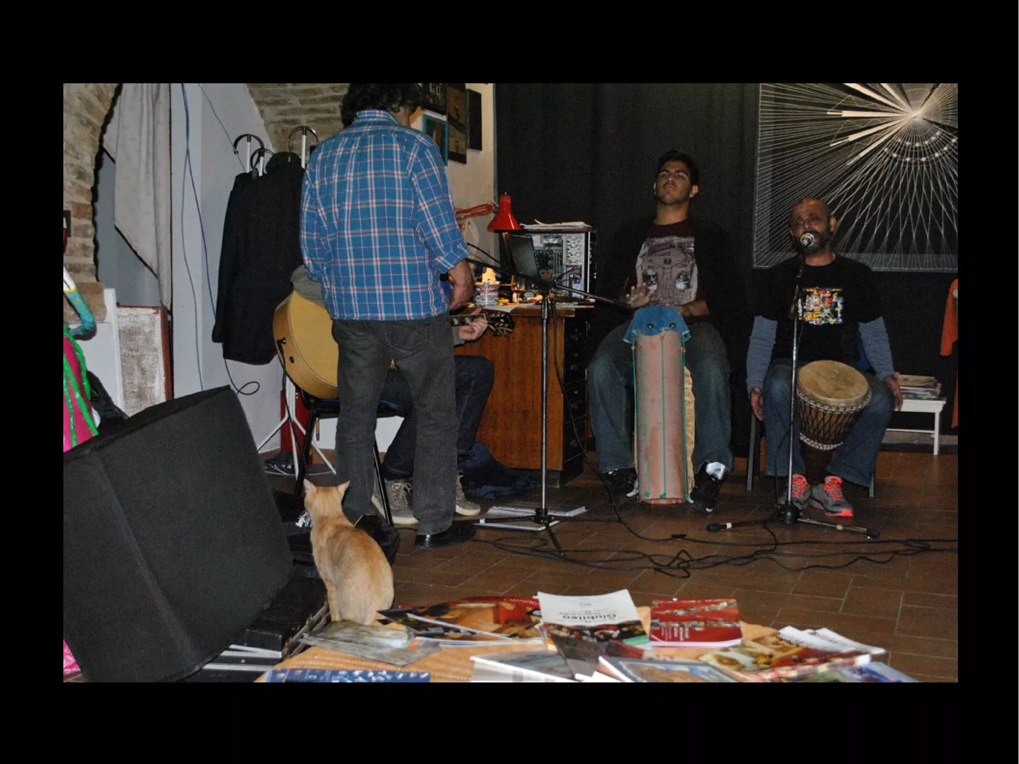 José Hugo Sanchez at the MIDAC Museum