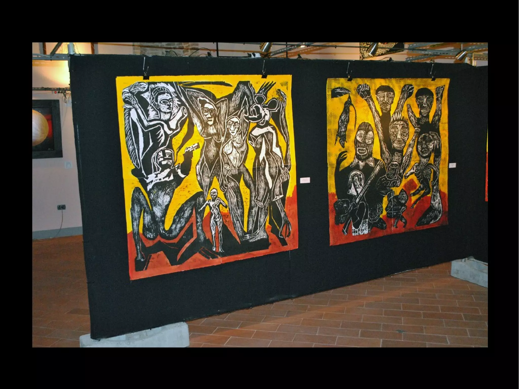 José Hugo Sanchez at the MIDAC Museum