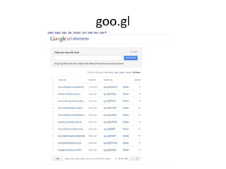 goo.gl
 