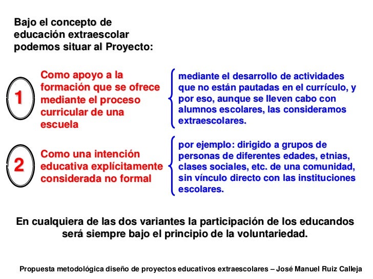 Jose Ruiz Calleja Metodologia Diseno Proyectos Educativos Extr