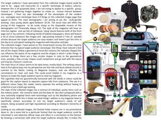 Design specification/layout