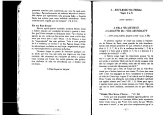 Josué e a vida depois da vírgula