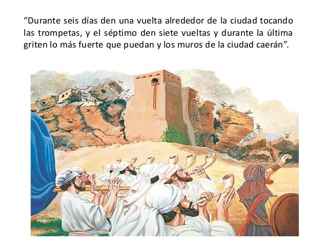 Josue y la caída del muro de jericó